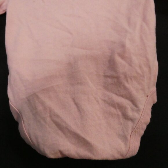 BABY GAP | 0-3 months | My Auntie Is The Best Pink Long Sleeve Bodysuit - Picture 15 of 16